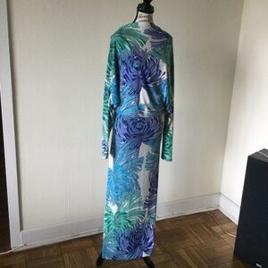 Va Va Voom Reversible Plunging V  Maxi Dress